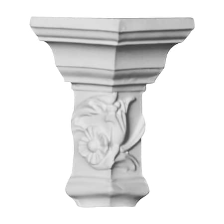 Ekena Millwork Moulding Outside Corner, Polyurethane, 5-5/8 in H, Factory Primed MOC05X02FL